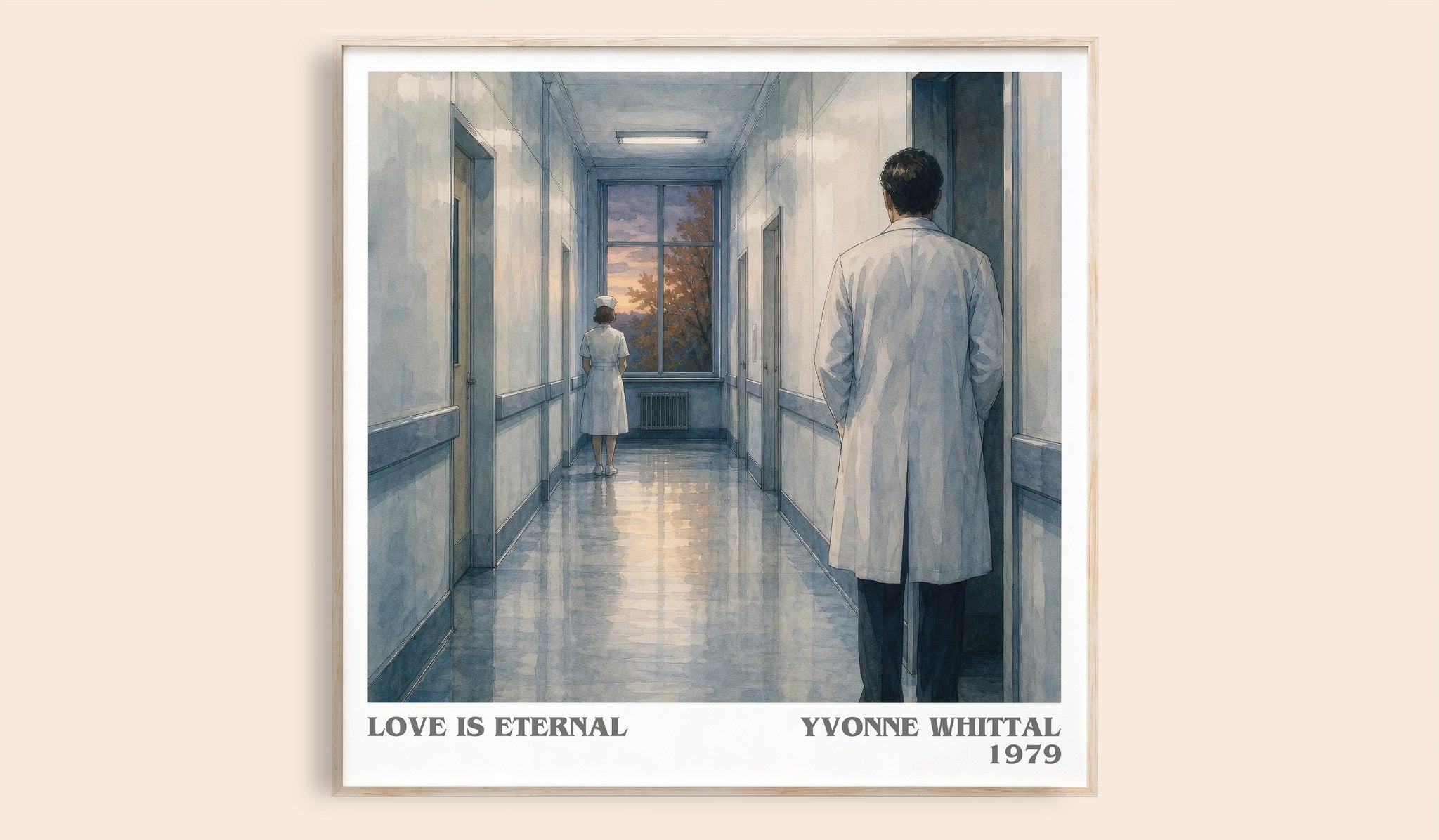 Love is Eternal Literary Art Print by Yvonne Whittal