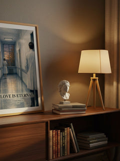 Love is Eternal watercolour print on bookshelf – Yvonne Whittal fan gift