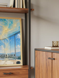 Master Your Thinking book watercolour illustration paper finish options – matte satin gloss