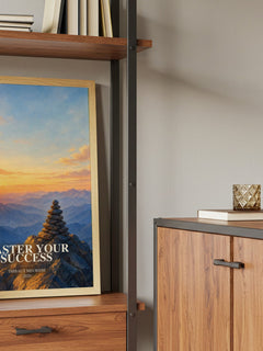 Master Your Success book watercolour illustration paper finish options – matte satin gloss