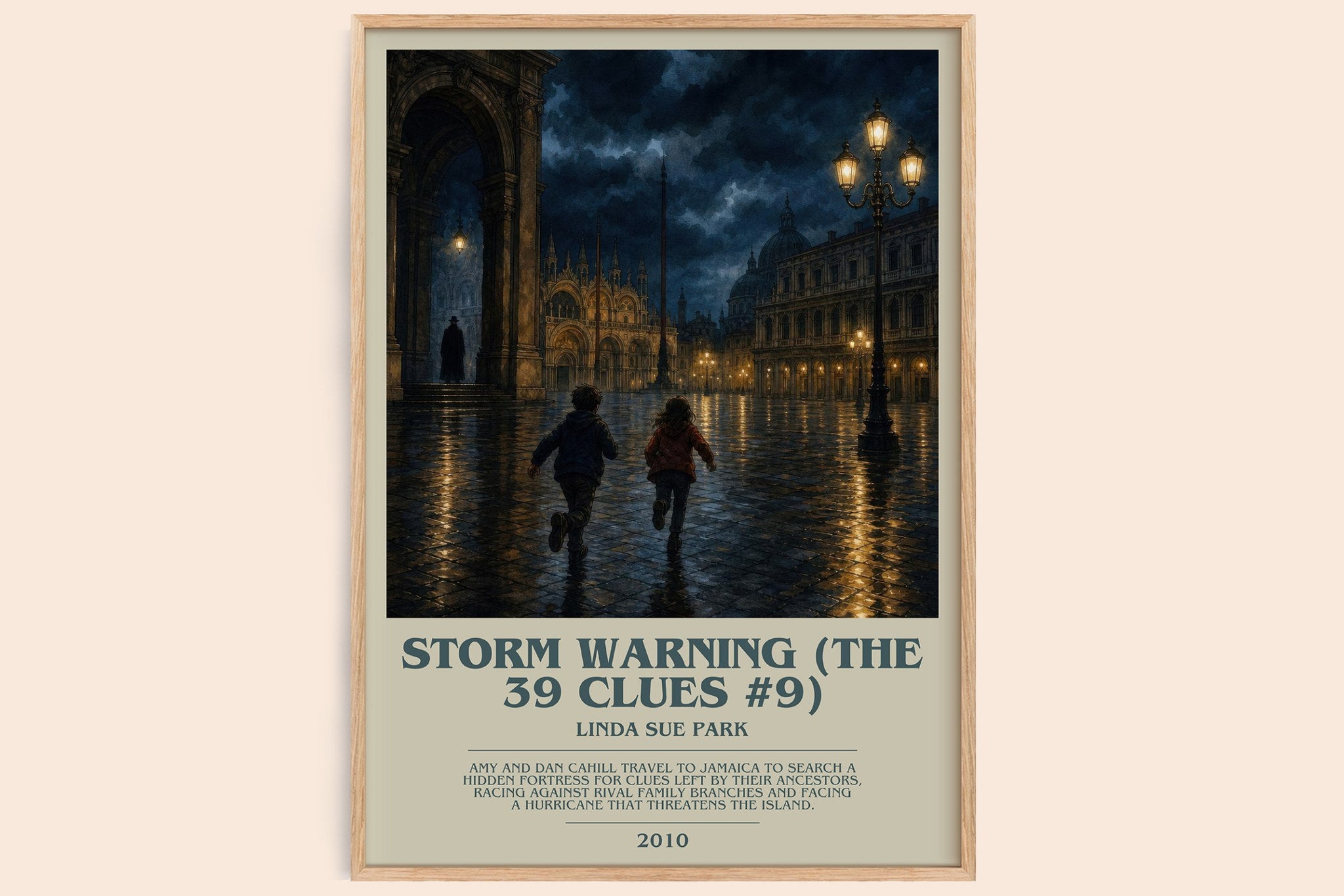 Storm Warning (The 39 Clues #9) Bookish Wall Art by Linda Sue Park