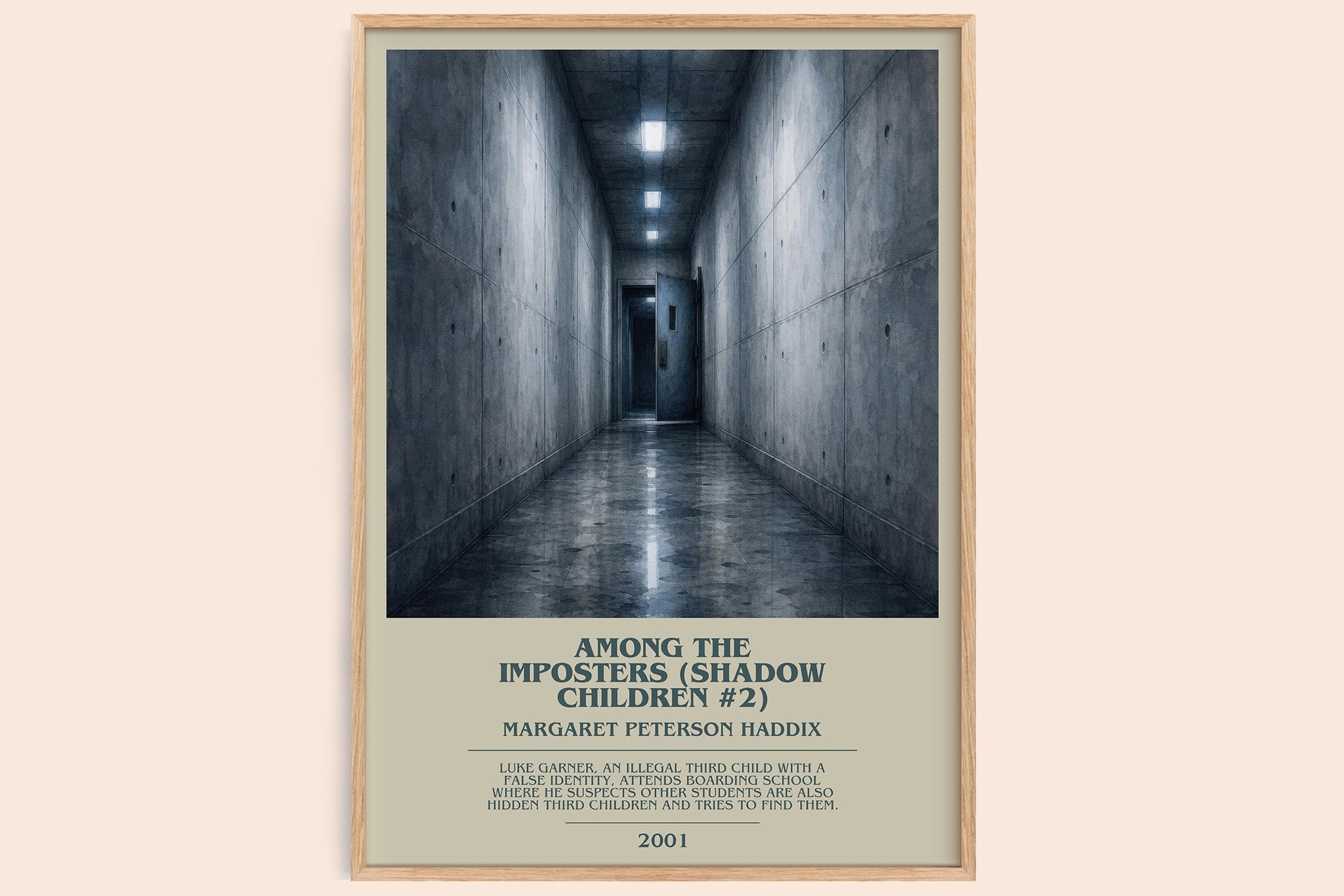 Among the Imposters (Shadow Children #2) Bookish Wall Art by M. Haddix