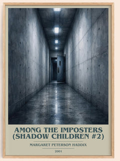 Among the Imposters (Shadow Children #2) book cover book poster by Margaret Peterson Haddix – framed literary art print