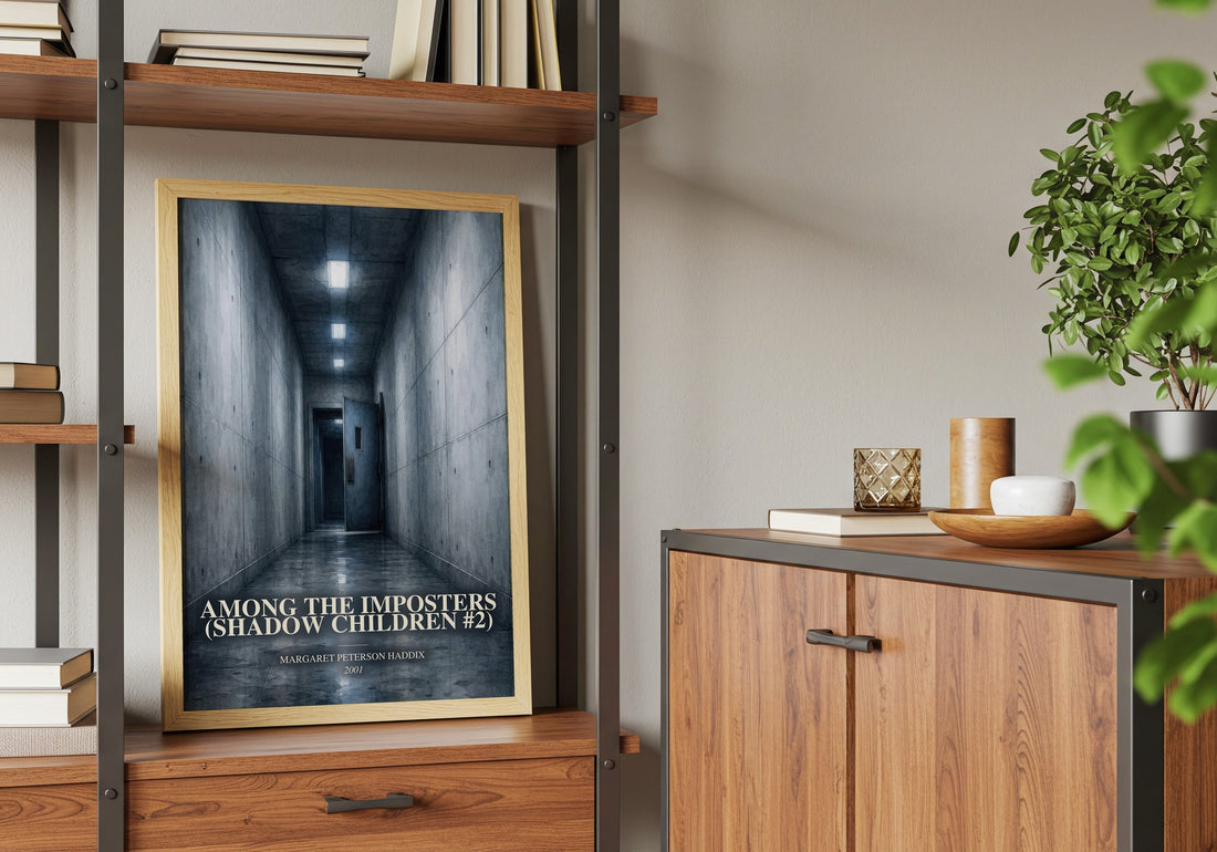 Among the Imposters (Shadow Children #2) book watercolour illustration paper finish options – matte satin gloss