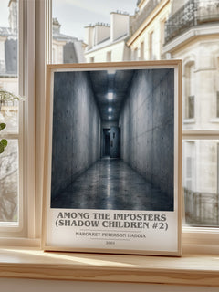 Among the Imposters (Shadow Children #2) book cover poster colour and style options – Margaret Peterson Haddix book art