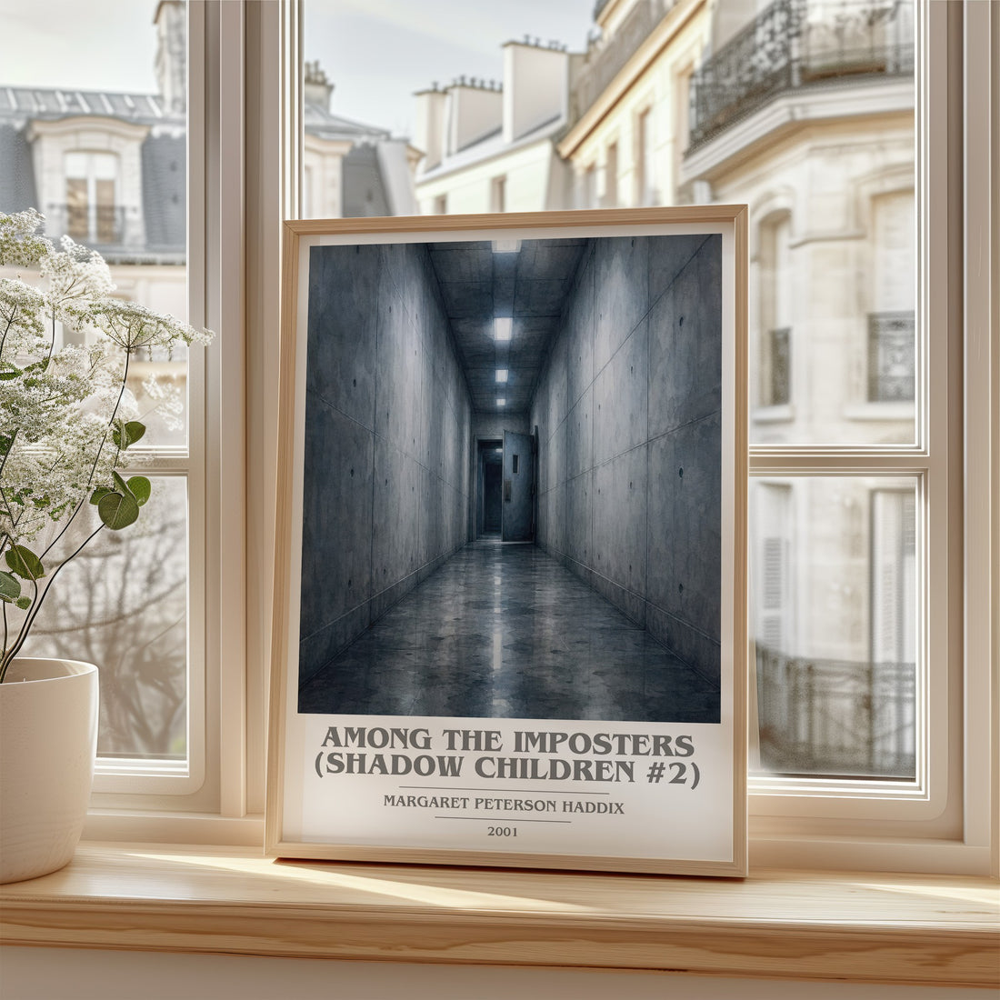 Among the Imposters (Shadow Children #2) book cover poster colour and style options – Margaret Peterson Haddix book art