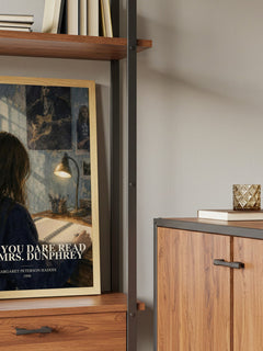 Don't You Dare Read This, Mrs. Dunphrey book watercolour illustration paper finish options – matte satin gloss