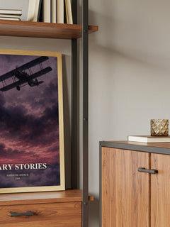 Scary Stories book watercolour illustration paper finish options – matte satin gloss