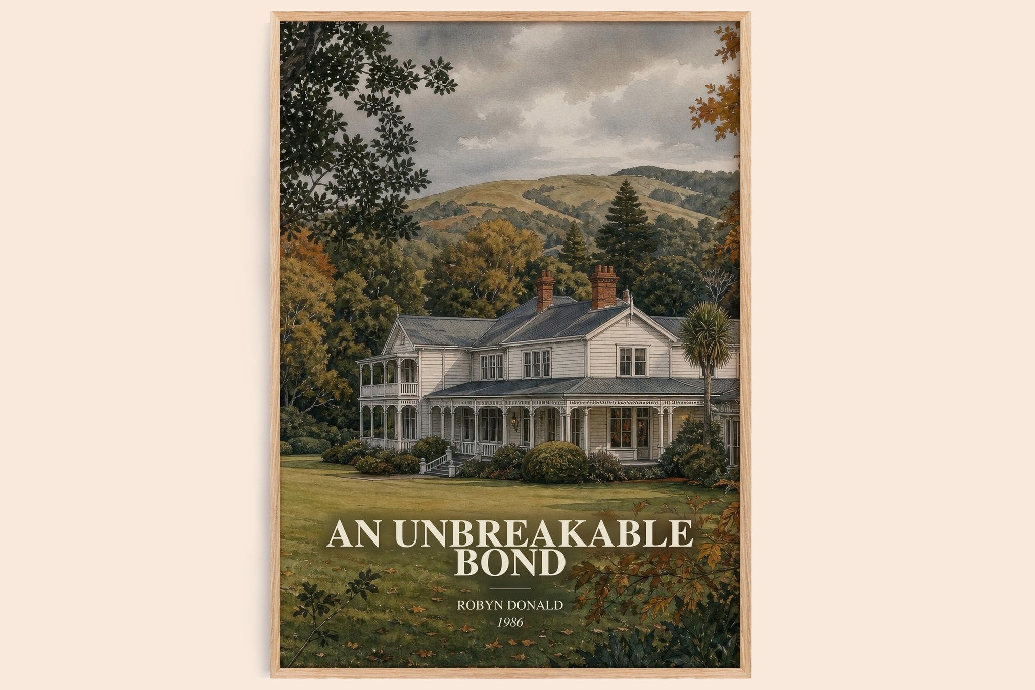 An Unbreakable Bond Book Watercolour Illustration by Robyn Donald