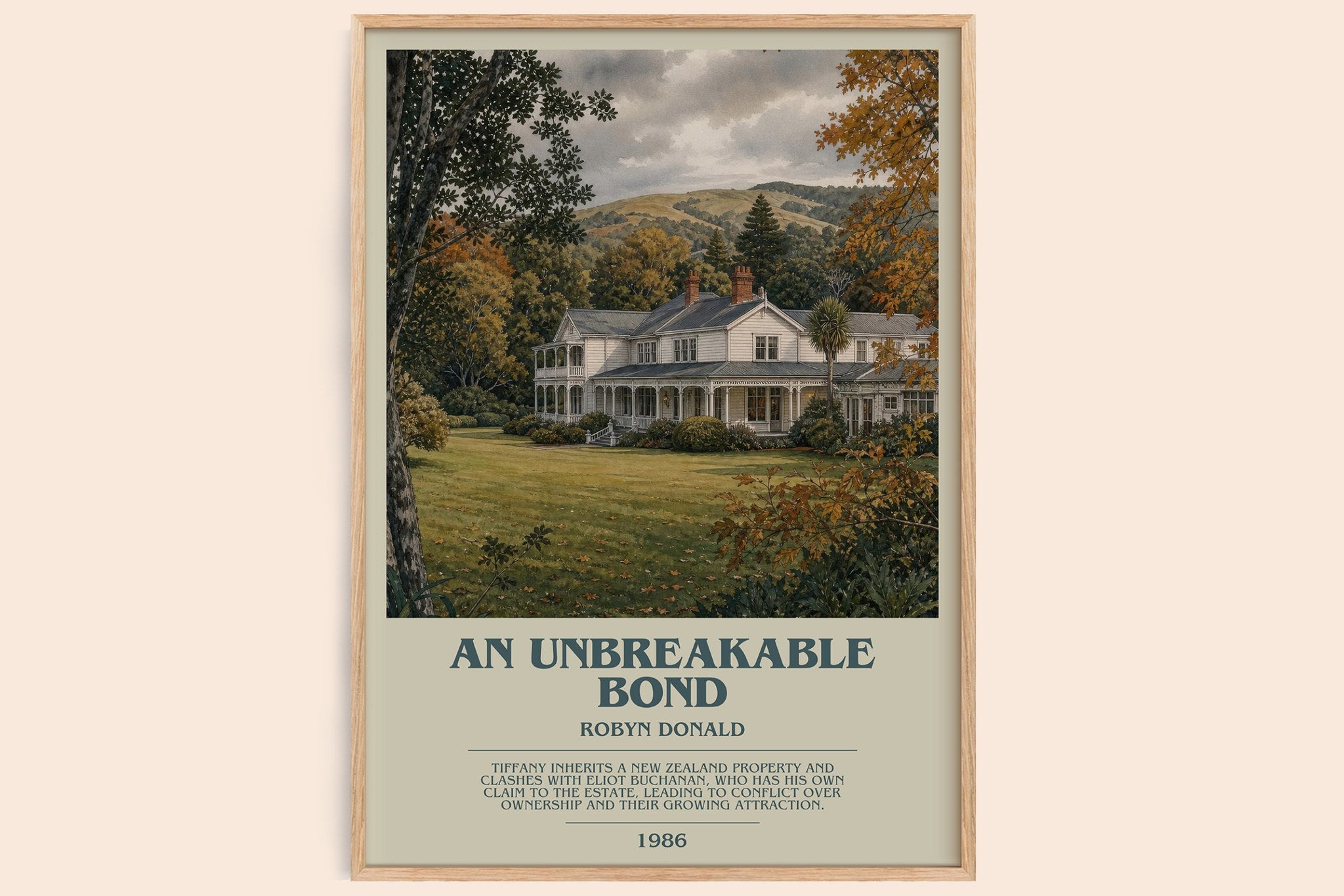 An Unbreakable Bond Bookish Wall Art by Robyn Donald