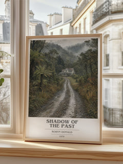 Shadow of the Past book cover poster colour and style options – Robyn Donald book art
