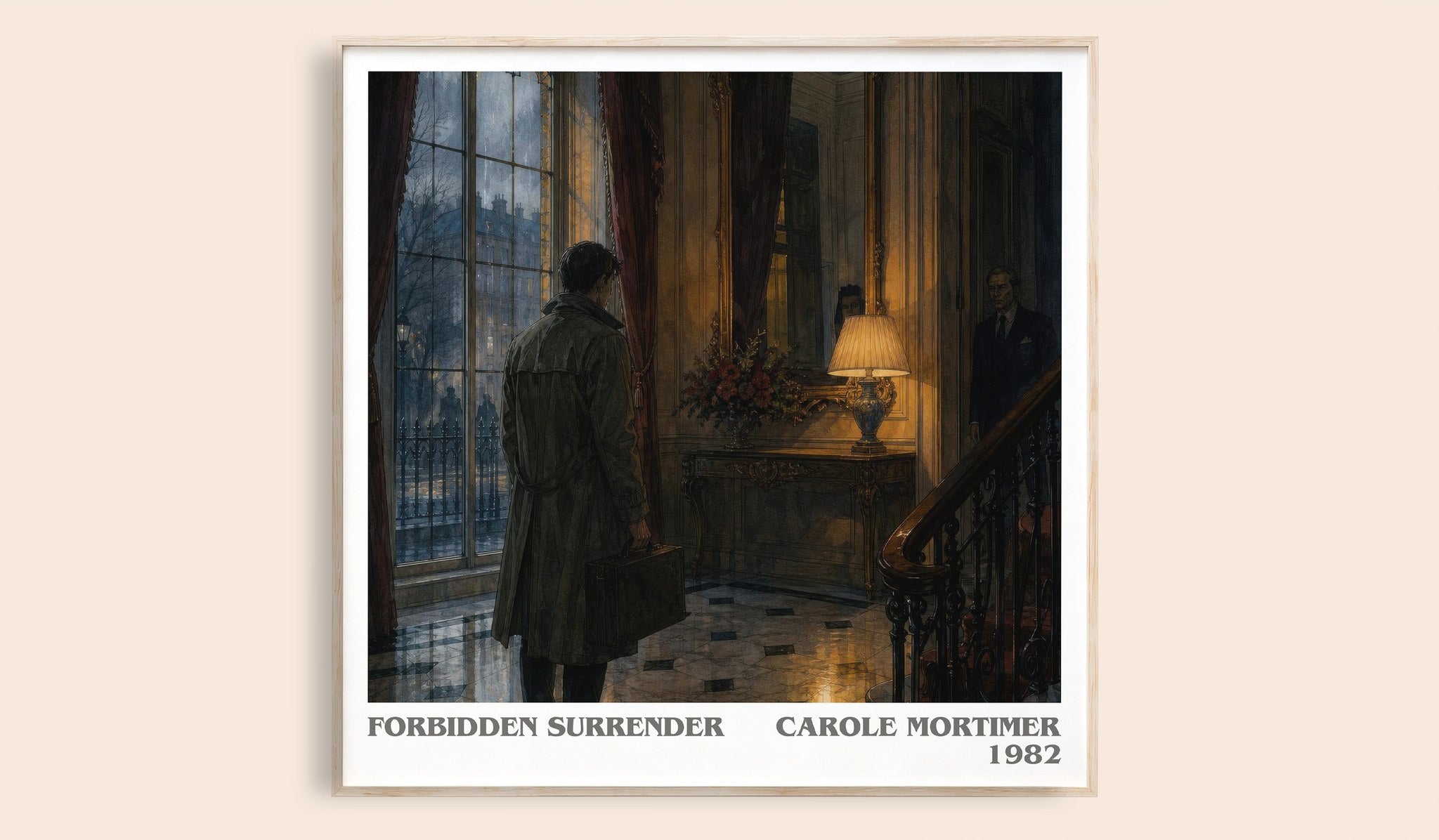 Forbidden Surrender Literary Art Print by Carole Mortimer