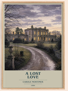 A Lost Love Book Cover Poster by Carole Mortimer – image 1