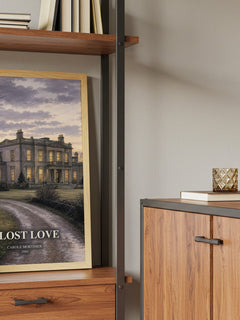 A Lost Love book watercolour illustration paper finish options – matte satin gloss