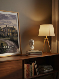 A Lost Love watercolour print on bookshelf – Carole Mortimer fan gift