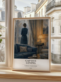 Captive Loving book cover poster colour and style options – Carole Mortimer book art