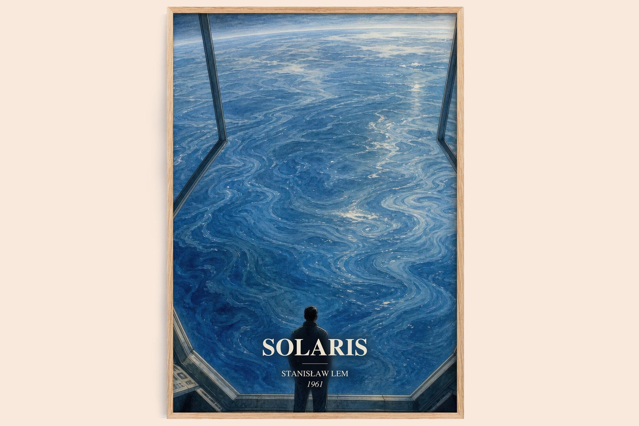 Solaris Book Watercolour Illustration by Stanisław Lem