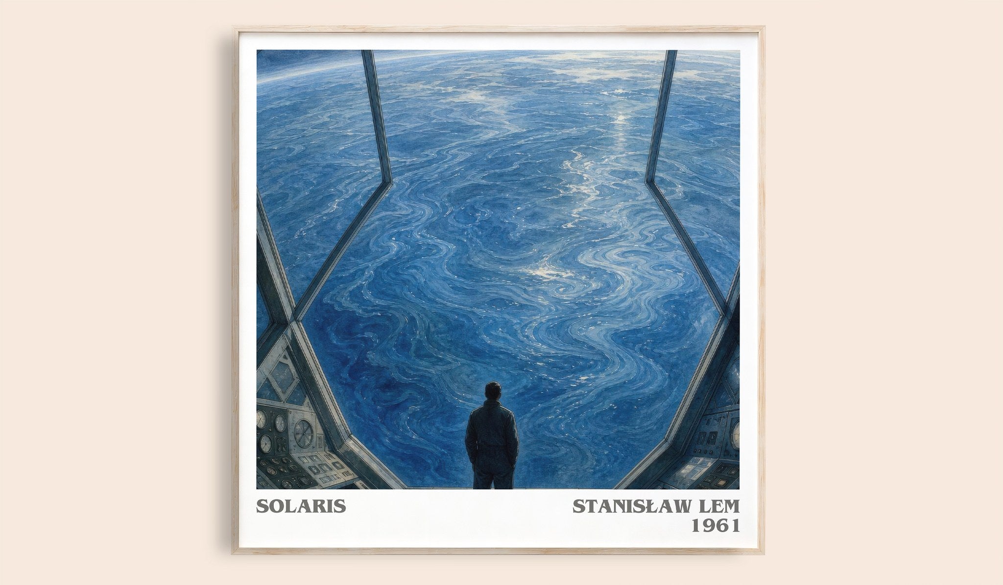 Solaris Literary Art Print by Stanisław Lem