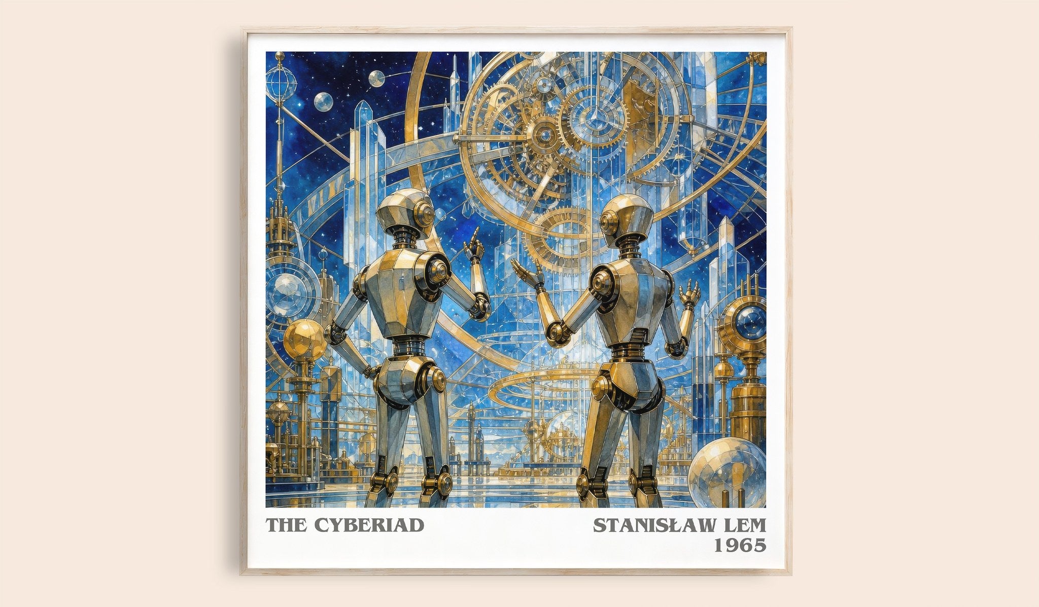 The Cyberiad Literary Art Print by Stanisław Lem