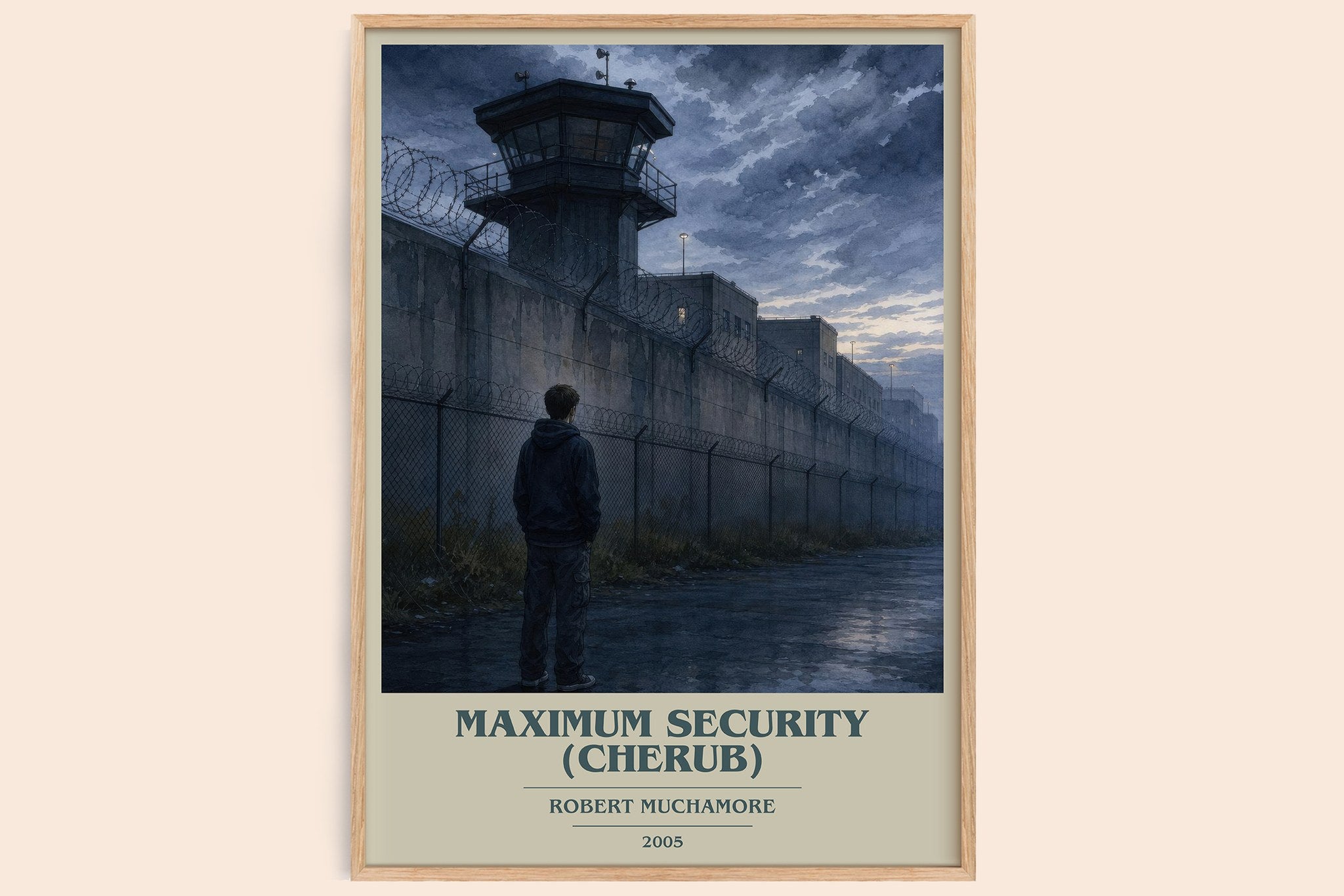 Maximum Security (CHERUB) Book Cover Poster by Robert Muchamore