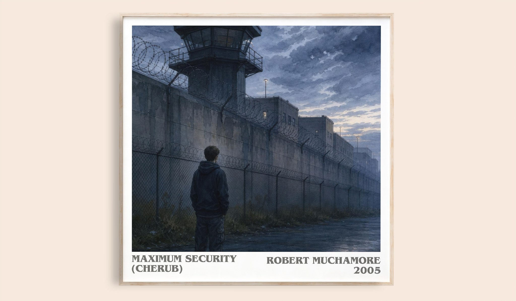 Maximum Security (CHERUB) Literary Art Print by Robert Muchamore