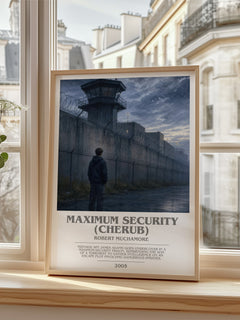 Maximum Security (CHERUB) bookish poster colour and style options – Robert Muchamore book art