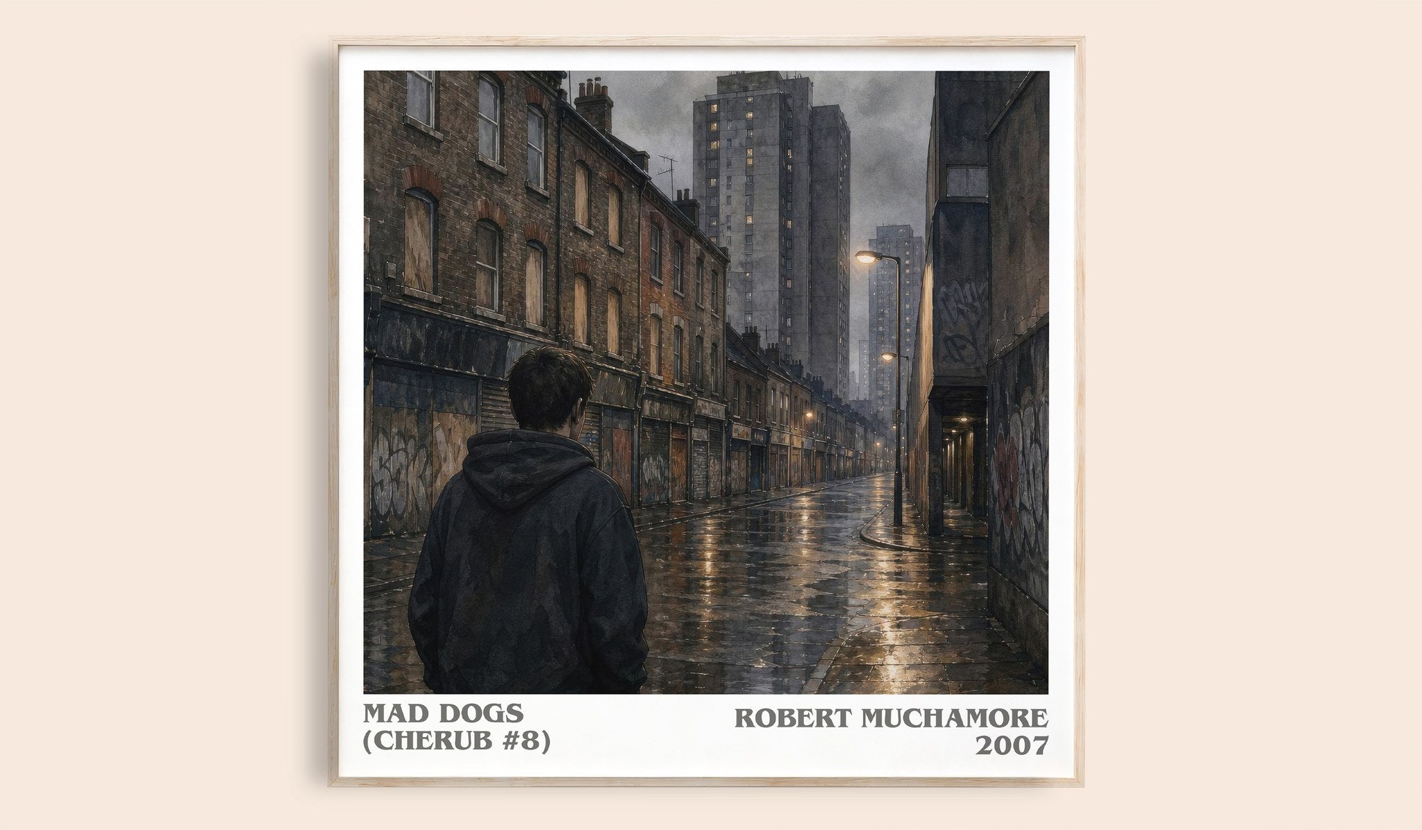 Mad Dogs (CHERUB #8) Literary Art Print by Robert Muchamore