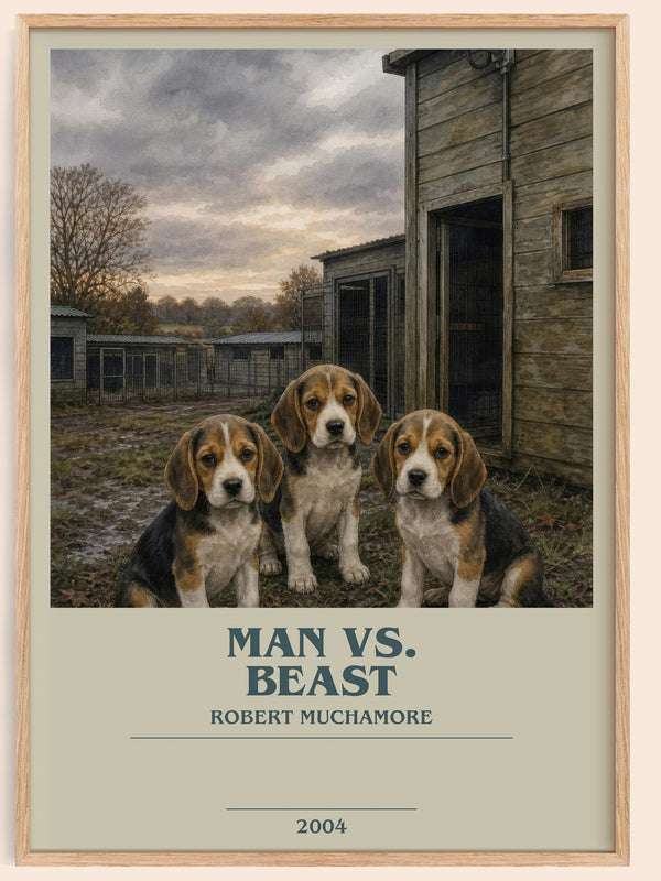 Man vs. Beast by Robert Muchamore poster