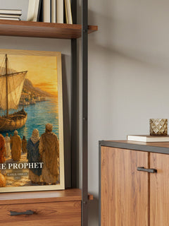 The Prophet book watercolour illustration paper finish options – matte satin gloss