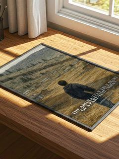 The Absolutely True Diary of a Part-Time Indian watercolour book poster framed on wall – young adult wall art