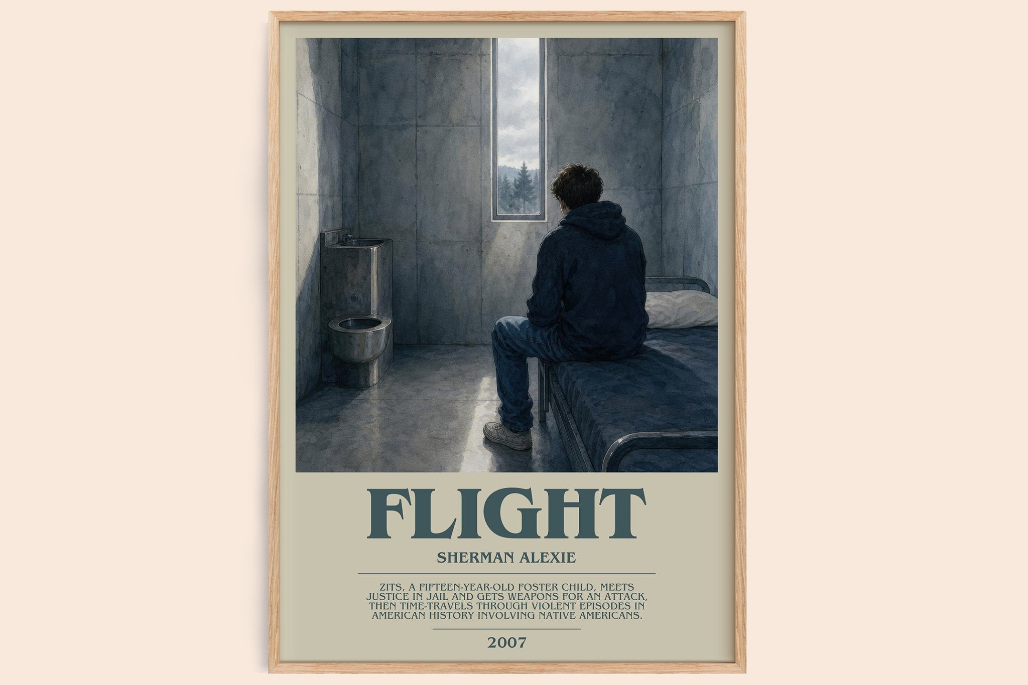 Flight Bookish Wall Art by Sherman Alexie