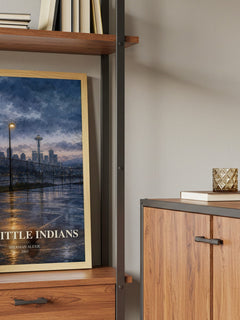 Ten Little Indians book watercolour illustration paper finish options – matte satin gloss