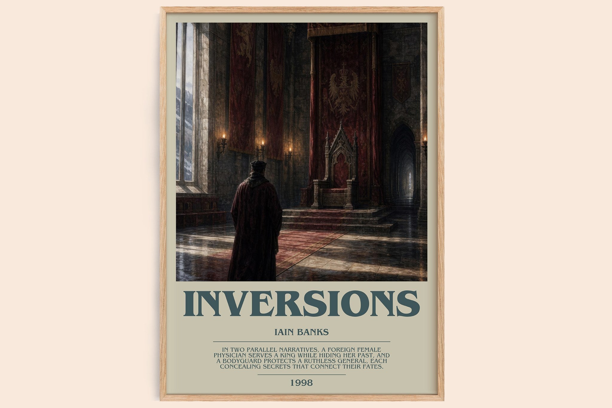Inversions Bookish Wall Art by Iain Banks