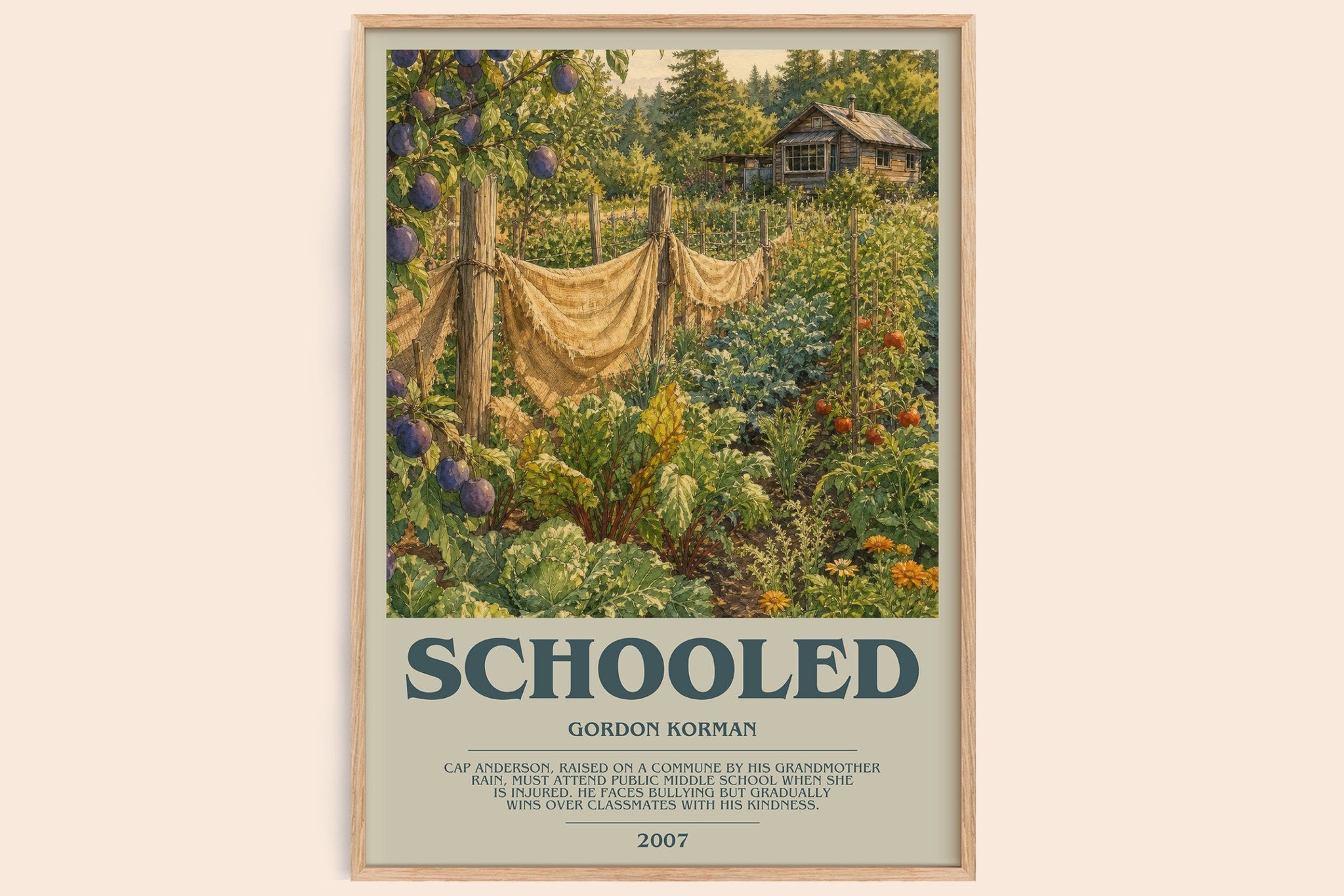 Schooled Bookish Wall Art by Gordon Korman