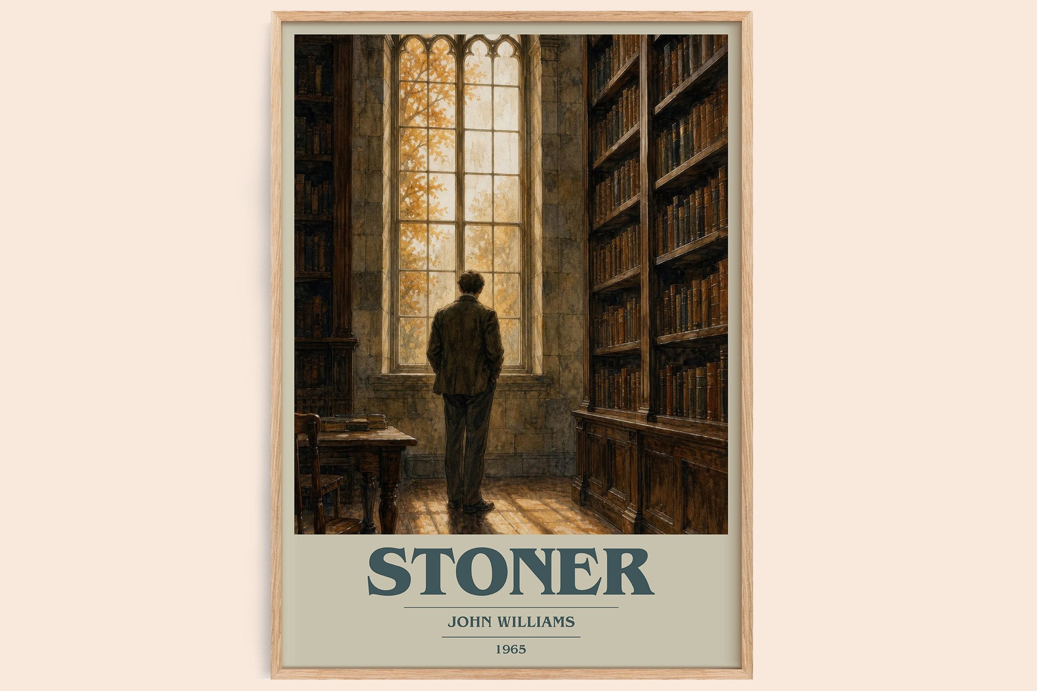 Stoner Book Cover Poster by John Williams