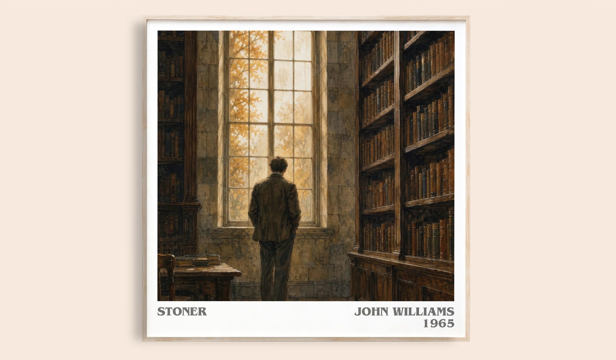 Stoner Literary Art Print by John Williams