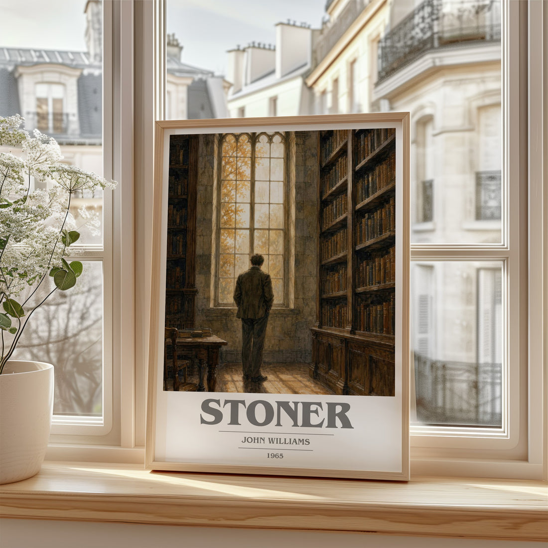 Stoner book cover poster colour and style options – John Williams book art