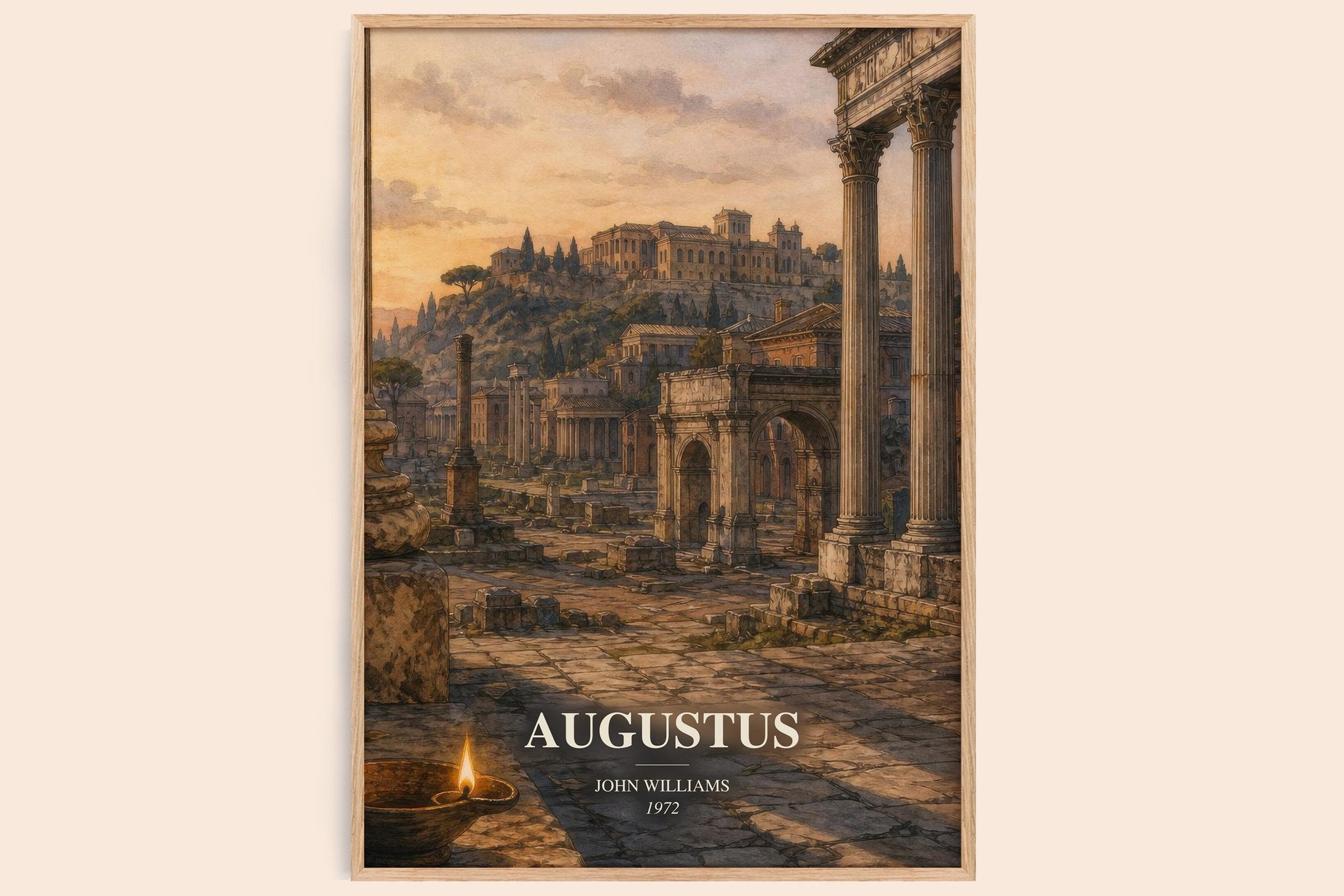 Augustus Book Watercolour Illustration by John Williams
