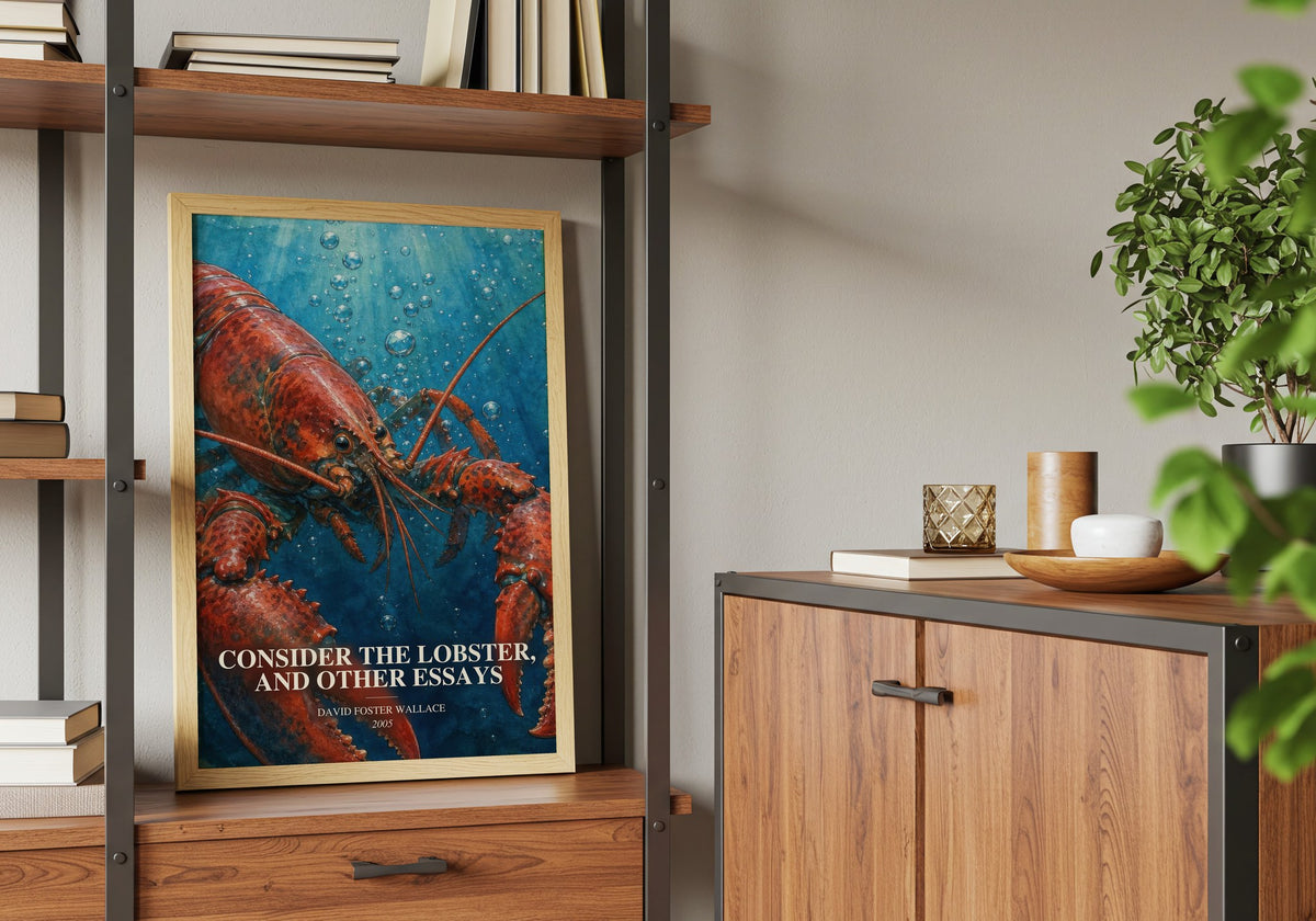 Consider the lobster, and other essays book watercolour illustration paper finish options – matte satin gloss