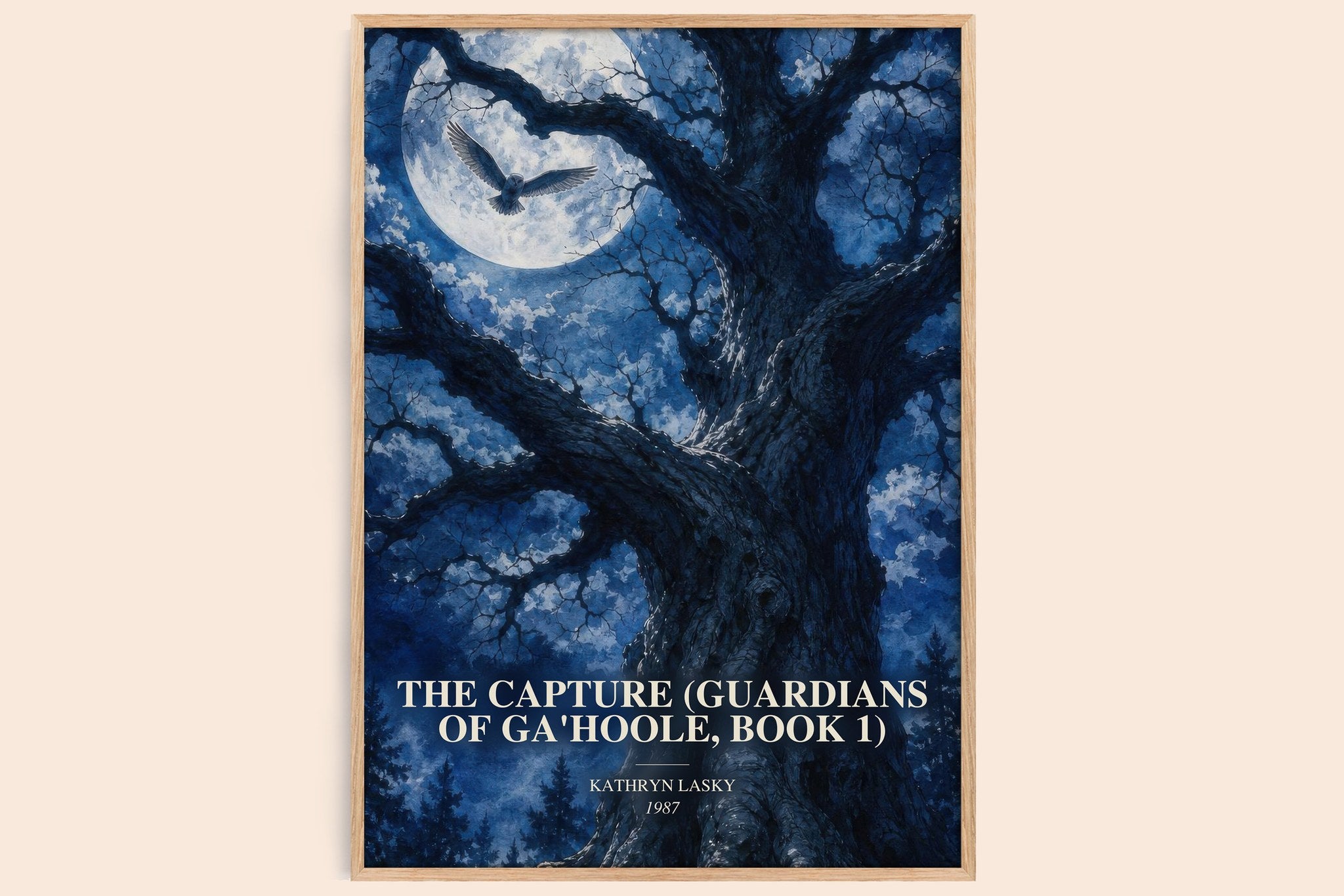 The Capture (Guardians of Ga'Hoole, Book 1) Book Watercolour Illustration by Kathryn Lasky