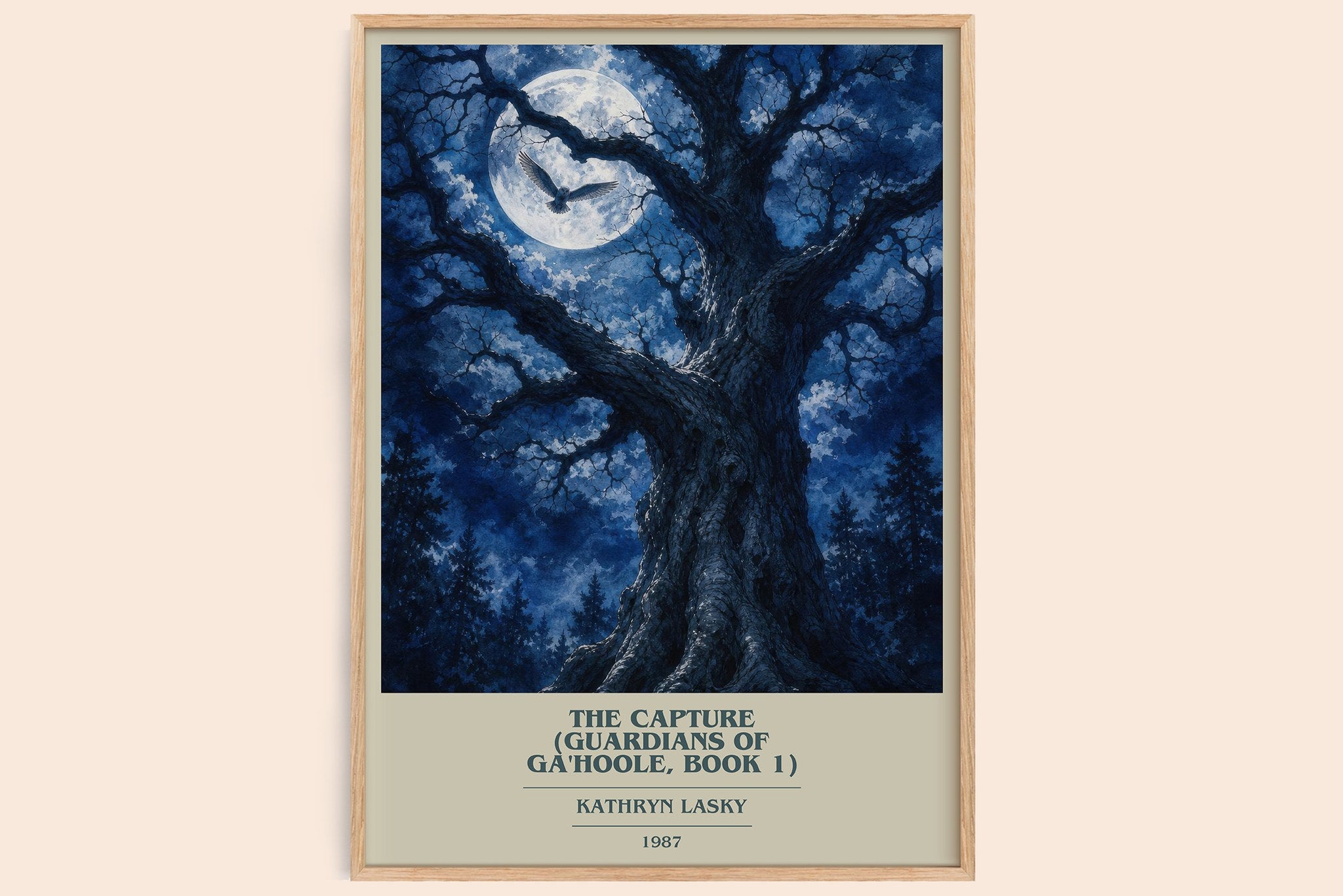Capture (Guardians of Ga'Hoole, Book 1) Book Cover Poster by K. Lasky