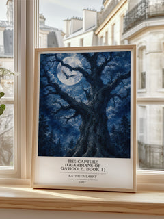 The Capture (Guardians of Ga'Hoole, Book 1) book cover poster colour and style options – Kathryn Lasky book art