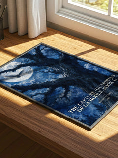 The Capture (Guardians of Ga'Hoole, Book 1) watercolour book poster framed on wall – fantasy wall art