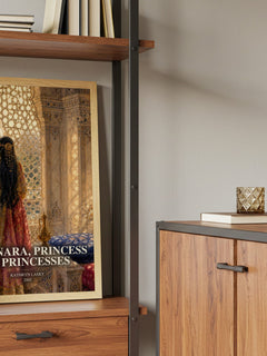 Jahanara, Princess of Princesses book watercolour illustration paper finish options – matte satin gloss