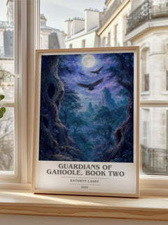 Guardians of GaHoole, Book Two book cover poster colour and style options – Kathryn Lasky book art