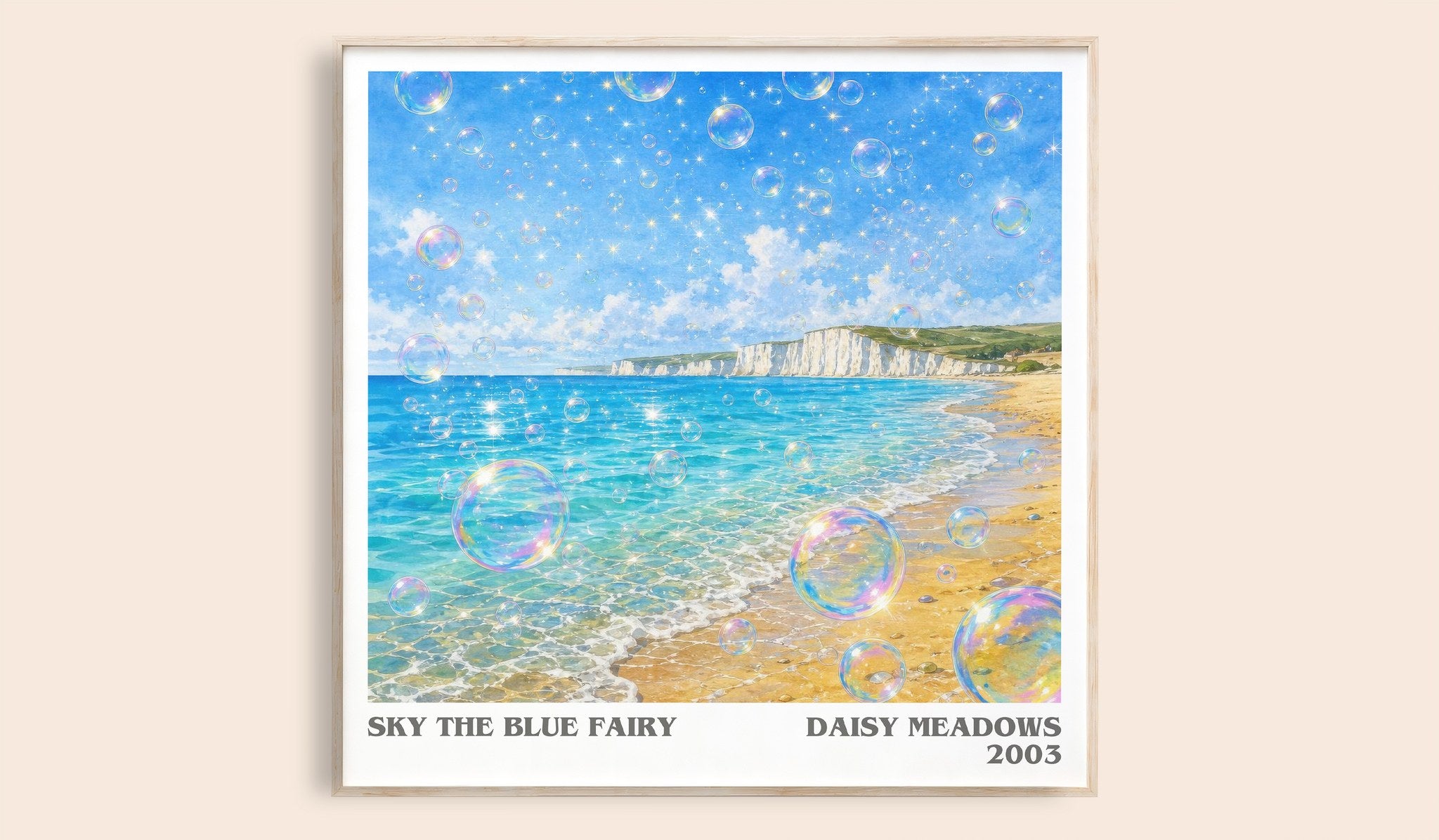 Sky the Blue Fairy Literary Art Print by Daisy Meadows
