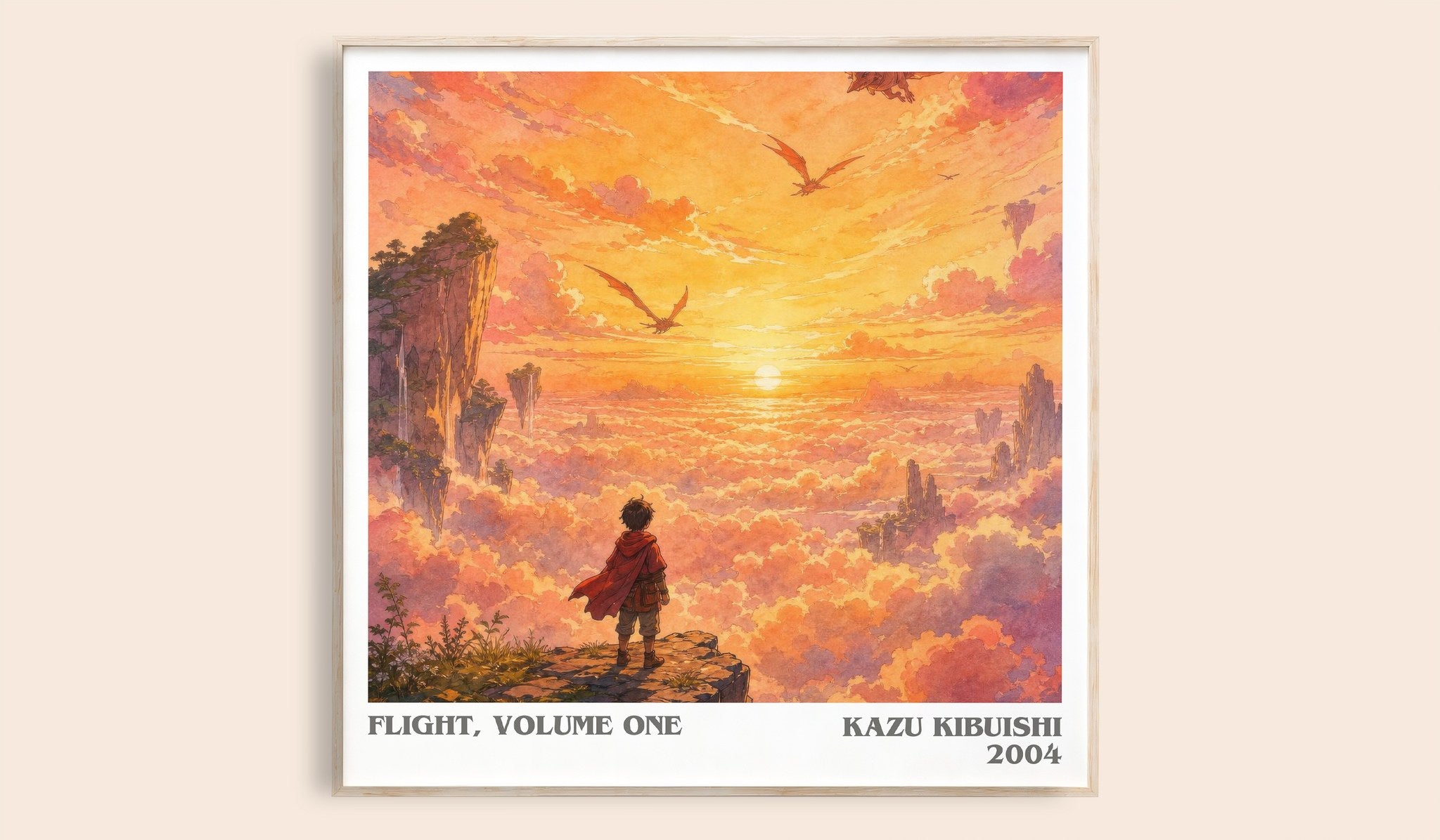 Flight, Volume One Literary Art Print by Kazu Kibuishi