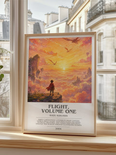 Flight, Volume One bookish poster colour and style options – Kazu Kibuishi book art