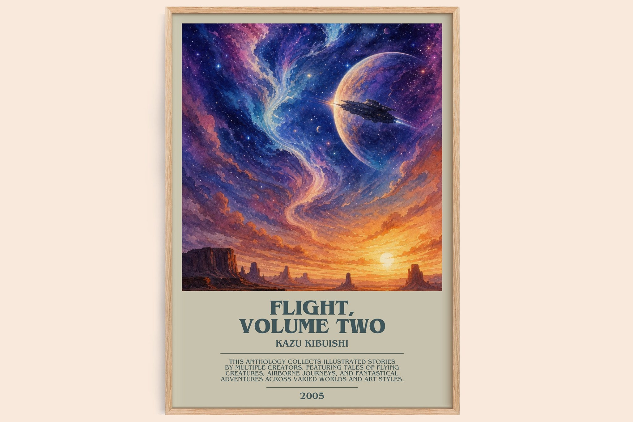 Flight, Volume Two Bookish Wall Art by Kazu Kibuishi