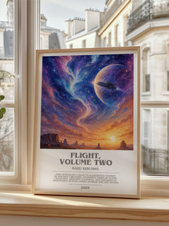 Flight, Volume Two bookish poster colour and style options – Kazu Kibuishi book art